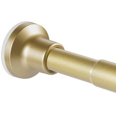 an image of a gold curtain rod