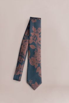 It's a perfect color match! Our Satin Floral Print Tie will provide that finishing touch to your cohesive wedding look! Classic in design our tie lends a stylish and comfortable fit. FEATURES: Semi-shine charmeuse satin material, unlined Classic narrow-width design Our Revelry custom floral prints are designed as tonal watercolor patterns and come in three sizes; a small ditsy print "posey", a modern medium print "bouquet", and a larger floral print with less background space "garden". Each prin Satin Colors, Space Garden, Wedding Parties Colors, Watercolor Patterns, Background Space, Dreamy Aesthetic, Blush Bouquet, Large Floral Print, Ditsy Print