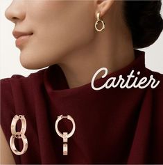 CARTIER Love earrings Loveイヤリング  商品特性 Love イヤリング、イエローゴールド750/1000。取り外し可能なリング。幅：3.3mm。  カラットの重量、宝石の数や商品サイズは、ご注文いただく商品サイズによって異なります。詳しい情報はお問い合わせください。   CARTIER（カルティエ） 1847年にパリで宝石細工師のルイ・フランソワ・カルティエがフランスで工房を開いたことから始まります。  創業者のルイ・フランソワ・カルティエは、師匠から工房を引き継いだのがきっかけで、自分の名前を冠したブランドを立ち上げました。指輪やネックレス、ブローチなどを作っていました。  カルティエの創業者であるルイ・フランソワ・カルティエは優れた宝石細工師であり、高い技術とセンスを持っていました。彼はフランス皇帝ナポレオン3世の妻であるウジェニー皇后をはじめとする多くの貴族や名士の顧客を獲得。彼が生み出した宝飾品の数々は当時の流行や文化に合わせて華やかで洗練されたデザインで多くの人々を魅了しました。カルティエの誕生はフランスのジュエリー界に大きな影響を与えました。 Love Earrings Cartier, Cartier Love Earrings, Earrings Cartier, Love Earrings, Cartier Love, Cartier, Pink And Gold, Yellow Gold