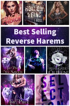 the cover art for best selling reversee harems