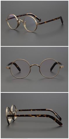 Farid Handmade Round Glasses Frame – Fomolooo Lenskart Frames For Man, Classy Specs Frames For Men, Spects Frames Men, Round Glasses Men, Mens Eye Glasses, Vintage Glasses Frames, Titanium Glasses Frames, Mens Glasses Fashion, Eyeglass Frames For Men