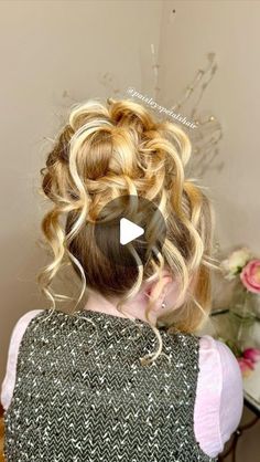 Feathered Braids, Braids And Curls, Easy Braided Updo, High Pony, The Bun, Bun Maker, Braids With Curls, Braided Updo, Hair Tools