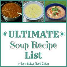 the ultimate soup recipe list is here