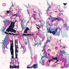 Character Design Adoptable, Cool Oc Ideas, Mythological Creatures Art, Pastel Character Design, Unique Oc Designs, Cute Female Oc, Cute Ocs