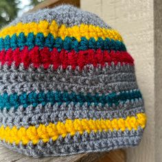 Handmade Beanie Hat Men's Beanie, Handmade Beanies, Mens Beanie, Boutique Accessories, Beanie Hat, Hand Crochet, Beanie Hats, Accessories Hats, Mens Accessories