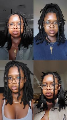 Locs With Claw Clips, Healthy Locs Aesthetic, Loc Girl Aesthetic, Blk Women, Loc Goddess, Thick Locs, Dreadlock Memes Locs, Loc Journey Memes