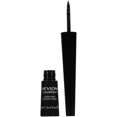 Revlon Liquid Eyeliner, Revlon Eyeliner, Revlon Color, Eyeliner Liquid, Eyeliner For Beginners, Blackest Black, Coloring Images, Cleansing Mask, Eyeliner Styles