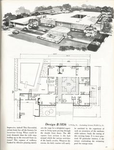 an old house with two floors and plans