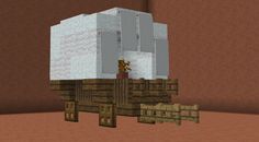 Minecraft Wagon, Minecraft Beads, Wagon Ideas, Minecraft Building Blueprints, Minecraft Blocks, Old Western, Minecraft Medieval, Cool Minecraft Houses, Minecraft Furniture