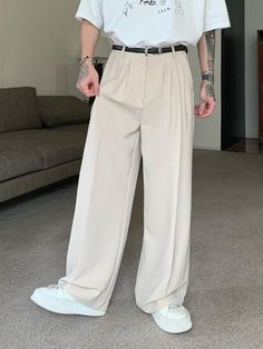 #fashion #instagram #crochet Bootcut Trousers, Chinese Fashion Street, 2025 Fashion, Guys Clothing Styles, Korean Street, Cool Outfits For Men, Mens Style, Kpop Fashion, Mens Fashion Casual