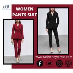 Elegant two piece black, red and burgundy women's pants suits. Brand Name:aishang meyzis Model Number:MZ19QD19873 Fabric Type:Worsted Material:100% Polyester Style:Pants Suits Clothing Length:Regular Closure Type:Double Breasted Pattern Type:Solid Collar:V-neck Fabric:100%polyester Luxury Double-breasted Pantsuit For Work, Fall Office Wear Sets, Red Three Piece Suit Women, Luxury Formal Three-piece Suit For Women, Women’s Burgundy Suit, Fitted Red Three-piece Business Suit, Black Two Piece, Suits Clothing, Suit Pant