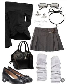 Geek Chic Outfits, Shifting Closet, Inspi Outfit, Coquette Doll, Autumn 23, Outfit Boards, Mood Clothes, Fashion Diary, Makeup Accesories