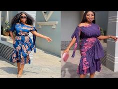 Short Gown Styles, Ankara Blouse, Beautiful Ankara Styles, Ankara Short, Trendy Ankara Styles, Ankara Short Gown Styles, Ankara Skirt And Blouse, Ankara Gowns