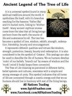 an article about ancient legend of the tree of life