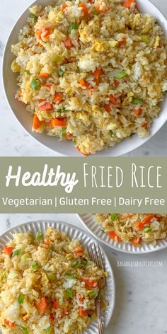 Healthy fried rice