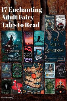 the cover of 17 enchanting adult fairy tales to read by various authors and authors