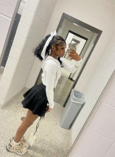 Spirit Day Outfits, Cute Highschool Outfits, Spirit Day, Black Ponytail Hairstyles, Stylish Summer Outfits, Day Outfits