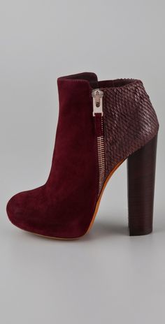 B Brian Atwood Paramour Suede High Heel Booties Brian Atwood Heels, Red Platform, Suede High Heels, Brian Atwood, Fabulous Shoes, Crazy Shoes, Shoe Obsession, Shoe Lover, Mode Inspiration