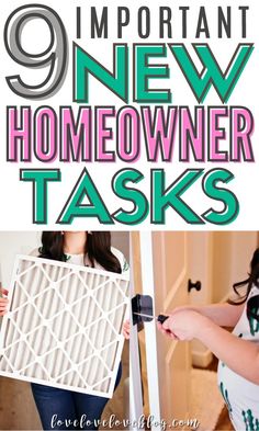 the 9 important new homeowner tasks to do before you sell your house or apartment