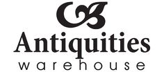 the logo for antiquities warehouse