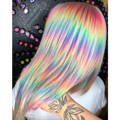 Retro Wedding Hair, Undercut Designs, Hair Color Crazy, Multicolored Hair, Bright Hair