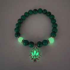 style: F Glowing Lotus Flower, Glowing Lotus, Beads Bracelet For Men, Dark Jewelry, Turquoise Bead Bracelet, Charm Beads, Natural Stone Bracelets, Mens Beaded Bracelets