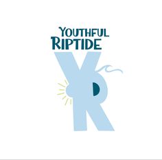 the logo for youth riptide, which is designed to look like a letter