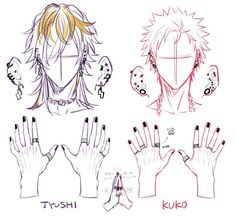 three different hand gestures with the same person's face and hands holding their fingers up