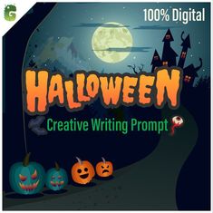 Halloween Writing Prompt Halloween Creative Writing, Halloween Writing Prompts, Halloween Writing, Common Core Ela, Digital Writing, 4th Grade Ela, 6th Grade Ela