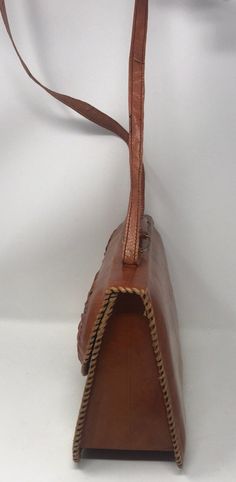 "11 1/2 inches in length /7 inches in height /3 1/2 inches the bottom width, 1 1/4\" width at the top/good vintage condition /clean.strap drop is 16 inches/Top handle or strap/snap closure/one interior small zip compartment(P11)" Formal Brown Handheld Hobo Bag, Brown Leather Lined Hobo Bag For Evening, Evening Brown Hobo Bag With Leather Lining, Evening Brown Leather-lined Hobo Bag, Vintage Crossbody Hobo Bag For Daily Use, Vintage Satchel Hobo Bag For Travel, Brown Handheld Hobo Bag For Evening, Vintage Hobo Shoulder Bag With Detachable Handle, Vintage Hobo Shoulder Bag For Evening