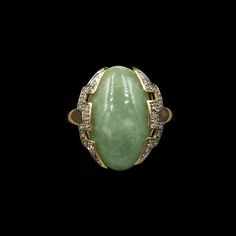 Beautiful Trinkets, Imperial Jade, Jewellery Photography, Nephrite Jade, Professional Jewelry, Jewelry Photography, Shiny Things, Yellow Gold Ring, Yellow Gold Rings