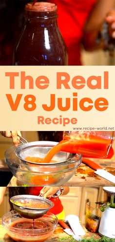 the real v8 juice recipe