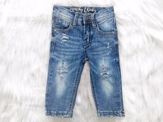 These straight legged distressed denim jeans are a MUST have for any little boy or girl. INTRODUCING..... Squishy Cheeks very own branded denim! These straight legged denim jeans are a MUST have for any little boy or girl. Made in a soft 4-way stretch denim, allows them to be the perfect fit for all, including those ex Squishy Cheeks, Boy Jeans, Denim Baby, Baby Boy Pants, Bleached Jeans, Toddler Jeans, Baby Legs, Trendy Jeans