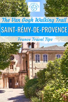 Van Gogh Trail in Saint-Rémy-de-Provence is a lovely walking route through the landscapes that inspired Vincent van Gogh for his paintings.
Day trips from Marseille |Southern France travel tips | France Travel Guide |France bucket list | Culture Travel | Saint-Rémy-de-Provence | Vincent Van Gogh | Day trip from Avignon
#EuropeTravel #法国 #France # Saint-Rémy-de-Provence #familytravel #vincentvangogh See The World Quotes, France Bucket List, Provence Travel, Provence France Travel, Arles France, France Destinations, France Itinerary, France Travel Guide, Marseille France