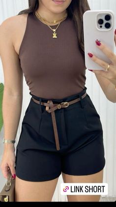 http://bio.site/letciacardoso0f_cliqueaqui Neat Casual Outfits, Chic Business Casual, Business Casual Outfits For Women, Effortlessly Chic Outfits, Causual Outfits, Pinterest Fashion