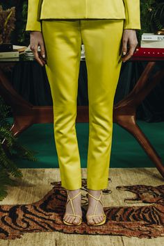 Americae Bottoms The Tailored Cigarette Pants Silk Tapered Leg Bottoms For Evening, Silk Trousers With Pressed Crease, Silk Straight Leg Bottoms With Pressed Crease, Tailored High-waisted Silk Pants, Tailored Silk High-waisted Pants, Tailored Silk Tapered Leg Bottoms, Tailored Silk Bottoms With Tapered Leg, Silk Tapered Leg Bottoms With Pressed Crease, Spring Silk Straight Leg Pants