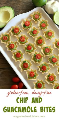 an image of guacamole bites on a plate