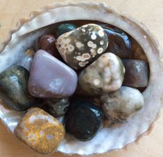 Ocean Jasper Medium Tumbled Stone, Healing Stone, Healing Crystals,Chakra Stone, Spiritual Stone #HealingCrystals #Reiki #Jasper #Metaphysical #RedJasper #Orange #Crystal #TumbledStones #HealingStones #Quartz Pretty Crystals, Andy Goldsworthy, Rock Bottom