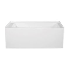 an empty white box on a white background