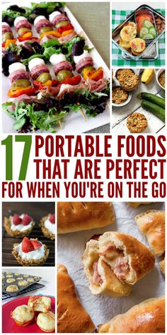 different types of food that are perfect for when you're in the gourmet