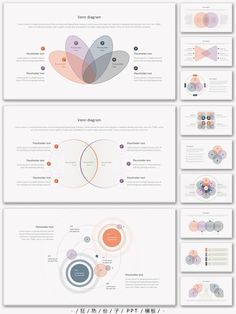 the powerpoint presentation is shown with different colors and shapes, including an orange circle