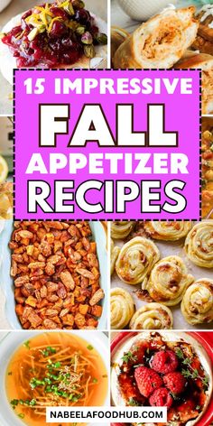 the best fall appetizer recipes