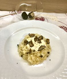 Risotto al tartufo e fonduta di parmigiano Oatmeal