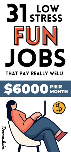 Looking for the best fun job ideas that pay the most money? Check out these 31 fun jobs that pay well. These fun side hustles are easy jobs you can do from home or online to make extra money. Best fun jobs for teachers, plus fun jobs for teenagers. #funjobs #jobs #funjobsthatpaywell #jobideas #jobsfromhome #easyjobs Fun Jobs, Extra Money Jobs, Income Sources, Job Tips, Week Schedule, Easy Online Jobs, Work From Home Companies, Night Jobs, Typing Jobs