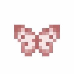 an image of pixelated hearts in pink and red on a white background for valentine's day