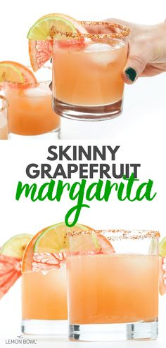 Low Cal Cocktail, Grapefruit Margarita, Margarita Salt, Blood Orange Margarita, Lemon Bowl, Margarita Cocktail, Sweet Drinks