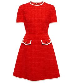 Luxury Red Mini Dress For Fall, Luxury Chic Red Mini Dress, Luxury Red Buttoned Dress, Luxury Mini-length Tweed Dress, Corporate Wears, Tailored Dresses, Estilo Blair Waldorf, Luxury Red A-line Mini Dress, Floral Skirts