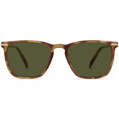 Sutton Epigraph in Saddle Tortoise with Polished Gold Warby Parker Sunglasses, Warby Parker, Cellulose Acetate, Eye Health, Saddle, Prescription Lenses, Tortoise, Light Blue, Sunglasses