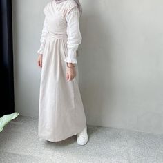 Ivory Linen Wrap Dress Coquette Dress, Editing Videos, Gem Collection, Linen Wrap Dress, Cottagecore Coquette, Dress Korean, Lace Dress Vintage, Dress Cottagecore, Shopee Malaysia