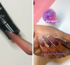 🌸 Product: Acryl Gel 🌸 Use's : Can be used to sculpt nails with nail forms, with dual nail forms, as builder gel, apply as an overlay or with nail tips.  🌸 Color: Temperature Change Pink / Dark Purple   🌸 Hema Free 🦋Benefits: Luv Jazury's Acryl Gel is long lasting 🌸  easy to apply 🌸 No odor  🌸 Effortlessly  create gorgeous gel nail extensions✨ 💎 Most orders are received within 5 Business Days 💥 🌸 Size: 30 grams 💅🏼 Explore the ultimate in nail enhancement with our premium polygel, co Nail Tips Color, Sculpted Nails, Acrylic Nail Powder, Gel Nail Extensions, Polygel Nails, Nail Oil, Builder Gel, Long Lasting Nails, Nail Forms